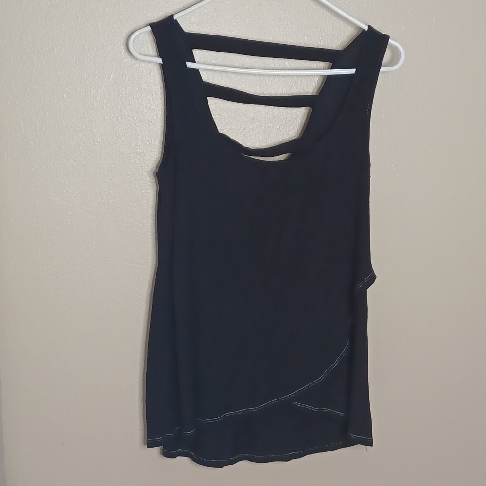 nine britton Black Tank Top